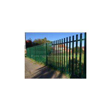 Hot Sale High Security Galvanized and Pvc Coated Steel Palisade Fencing photo-2