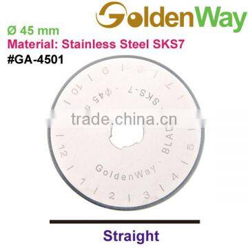 Stainless Steel 45 mm Straight Form Rotary Cutting Blade for Sawing photo-2