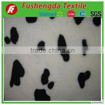 animal design coral fleece