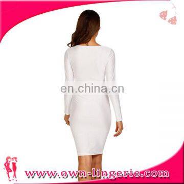 Fashion Long Sleeve Club Bandage Women Sexy Dress photo-6