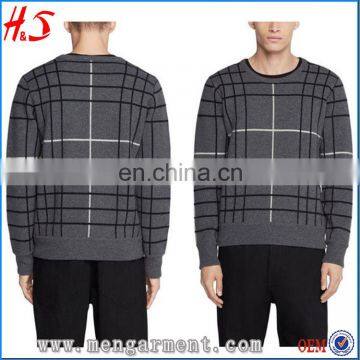Pullover Sweater Boys Computerize Jacquard Knitting Pattern Men Clothes