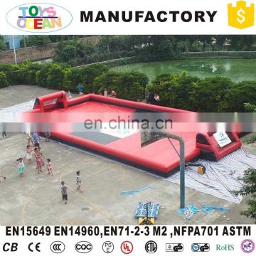 Inflatable Water Soap Soccer Field Inflatable Football Field