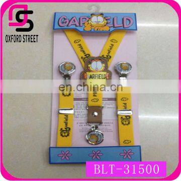 2014 Hot selling custom design elastic fashion suspenders