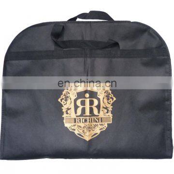 custom men's suit cover foldable suit garment bag wholesale with zipper around