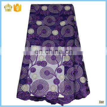 New arrival high quality good price french net lace with stones for nigeria party P16032711