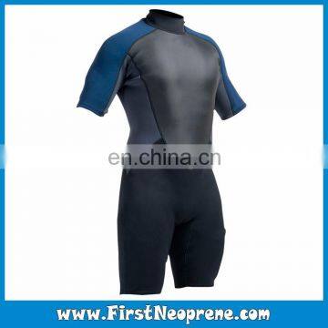 Import Yamamoto 2/3MM CR Rubber Men Short Sleeve Neoprene Shorty Wetsuit