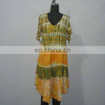 Rayon Tie Dye Dress