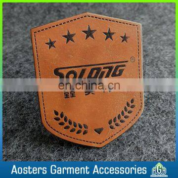 Custom Leather Patch Logos Design Jeans Leather Patches photo-2