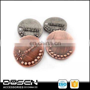 Fujian Metal Snap Button Suppliers Embossed Logo Clothing Snap Fasteners Snap Studs For Garment Clothing Jacket Custom Accessory