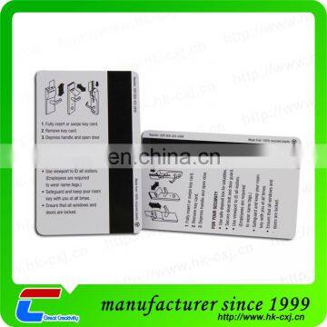 125KHz CR80 Standard Plastic Printable Blank Key Card For Hotel photo-6