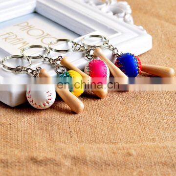 Custom Key Holder Ball Baseball Key Chain Keyring 3d Mini Baseball Keychain for Sport Professional Gifts photo-6