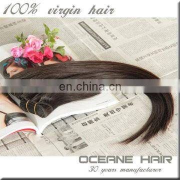 Import Factory Price First Quality Hair Weaving Weft Brazilian Hair Weft Hair Extensions photo-3