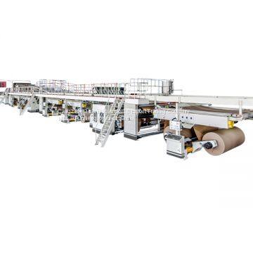 High quality 3ply/5ply/7ply corrugated paperboard production line / Carton box making equipment