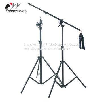 Heavy Duty 2-in-1 Rotatable Studio Boom Stand / Light Stand 12lb Load with Sandbag, BOOM KIT