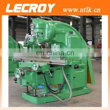 metal milling machine with rotary table