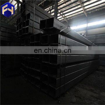 RHS ! black rhs tube in china 100x50 rectangular steel pipe for wholesales