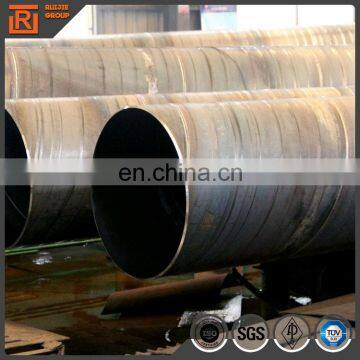 Bared Spiral Welded Steel Pipe Diameter 300mm Thickness 6mm for Water