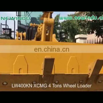 articulated mini loader LW300KN wheel loader with rock bucket