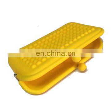 Female Like Clutch Glasses And Cosmetic Purse Phone Card Holder Case Women Clutch Bags Silicone Coin Wallet photo-5