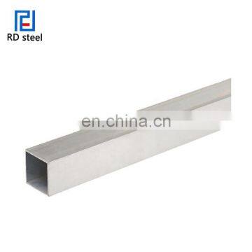 Renda 201 square duplex stainless steel pipe