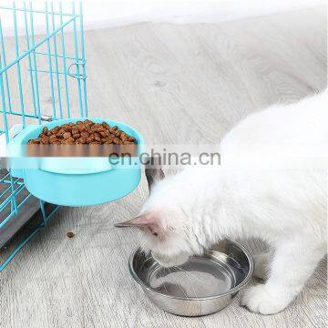 Wholesale Stainless Steel Metal Feeder Double Cat Pet Dog Bowl