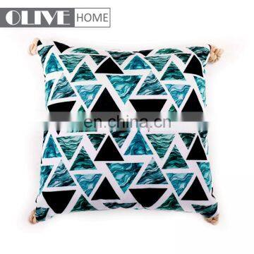 Hot Selling Ocean Design Double Sides Printing Decorative Pillow Outdoor Waterproof Floor Cushion For Sale