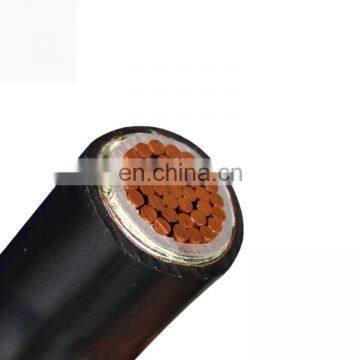 Two phase SEU Power cable copper service Entrance 2 Core copper concentric neutral wire 6AWG Power cable