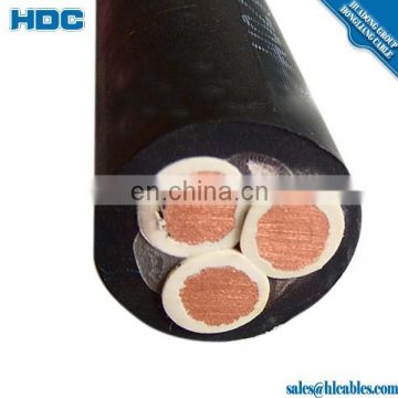 2PNCT-H 2PNCT-H-U 600V reeling system high tension round rubber cable tinned copper EPR CR JIS 3327