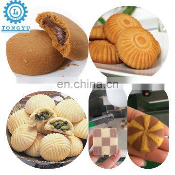 Automatic Multi-functional Small Stuffed Moon Cakes Filled Maamoul Cookies Encrusting Machine