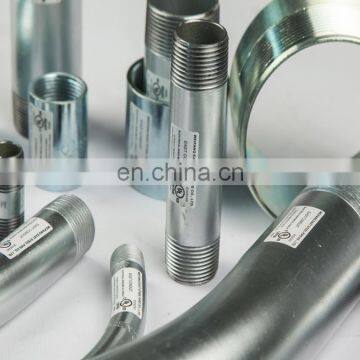 Hot Dip Galvanized Rigid Conduit Nipple Factory With Ansi C80.1 photo-6