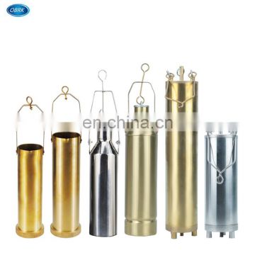 Petroleum Sampling Equipment Stainless Steel Weighted Beaker molten metal oil bottom sampler