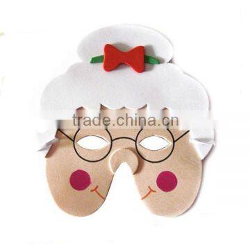 2016 wholesale high quality vivid chrismas DIY EVA 3D Animal Mask for childrem's birthday