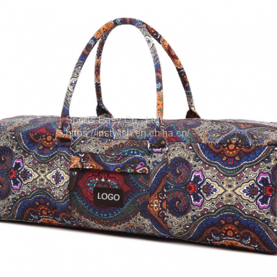 Fashionable Printing Large Multifunctional Sports Gym Bag for Fitness Girl photo-4