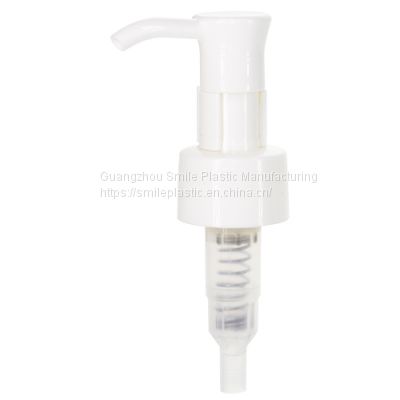 High grade hand soap plastic 24mm Dispenser  Pump Hair care essential oil pump