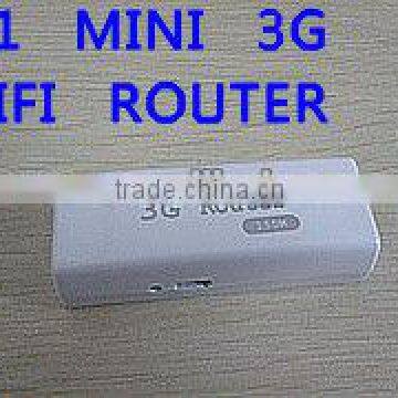 universal portable150Mbps 3g wireless wifi router M1