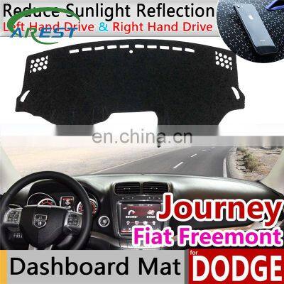 for Dodge Journey JC Fiat Freemont 2009~2016 SRT R/T Anti-Slip Mat Dashboard Pad Sunshade Dashmat Protect Carpet Car Accessories