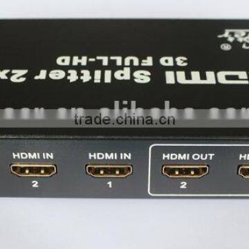 2 in 2 Out Full HD Cable Splitters With Remote photo-2