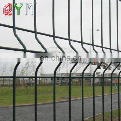 PVC Coated Triangle Bend Fence Welded Mesh Fence Metal 3D Fence photo-2