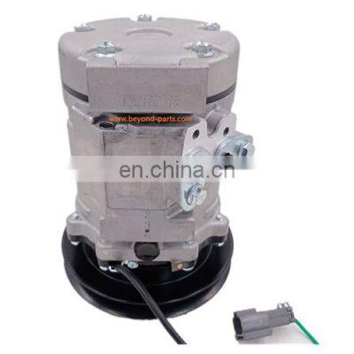 PC200-7 excavator 24V 10S15CST150101 1B R134A air condition compressor 20Y-979-6121