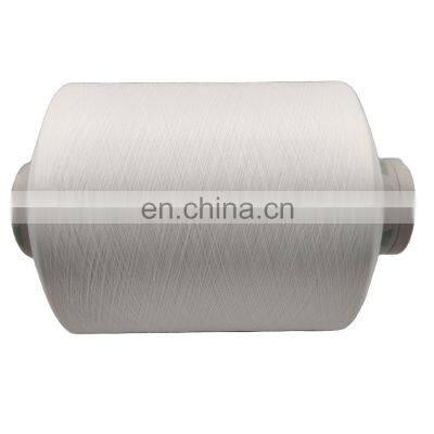 Wholesale recycle polyester yarn with grs certificate DTY polyester yarn for webbing