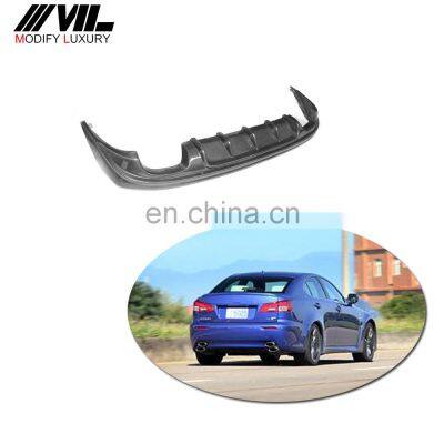 2013UP  ISF Under rear bumper  diffuser for Lexus Sport chin lip