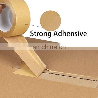 150 Mic Wholesale Manufacture Adhesive Kraft Paper Tape photo-4
