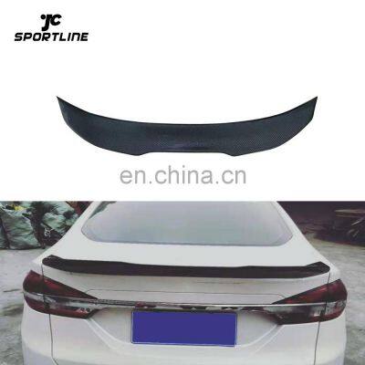 Carbon Fiber Rear Trunk Spoiler for Ford Mondeo Sedan 4Dr 17-19