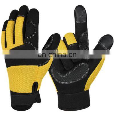 High Quality Racing Gloves Manufacturer Motorcycle Motorbike Motocross Riding Breathable Full Finger Racing gloves