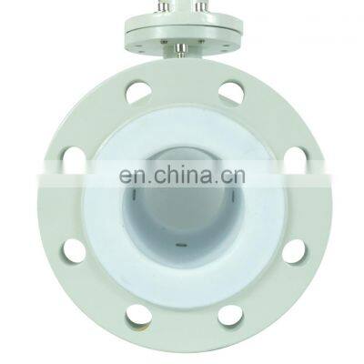 DKV Stainless Steel Electromagnetic Flowmeter Sea Water Soda Acid Liquid Magnetic Water Flow Sensor photo-5