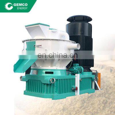 Gemco Machinery sawdust mobile small wood pellet line