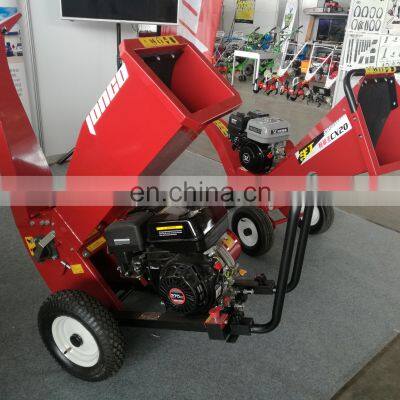 TUV Approved Small 7.5hp Garden Forestry Machinery Wood Chipper Shredder Machine Sales With Gasoline Engine photo-3