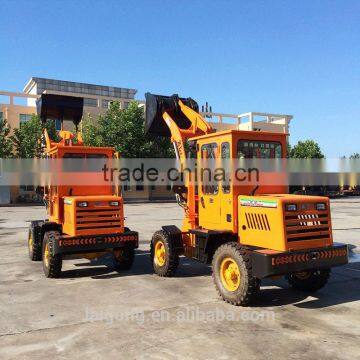 front bucket wheel loaders 1.0 ton hydraulic steering system