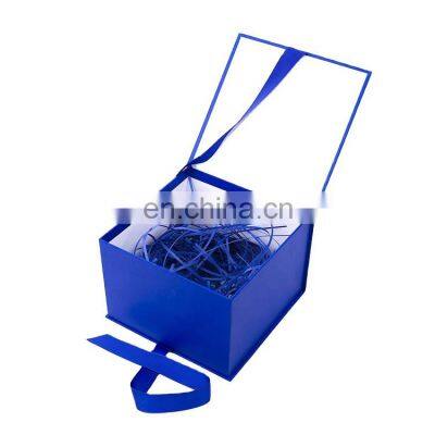 High-end Large Solid Color Gift Box Matt Lamination Surface Handling Packing Box Gift