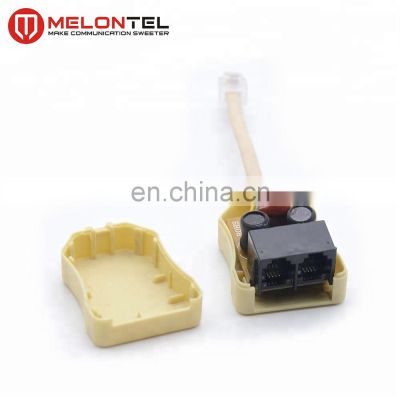 MT-5702 2 pin rj11 VDSL micro filter modem XDSL with rj11 cable